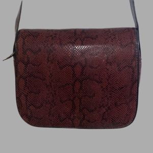 Valentino Vintage Python Purse